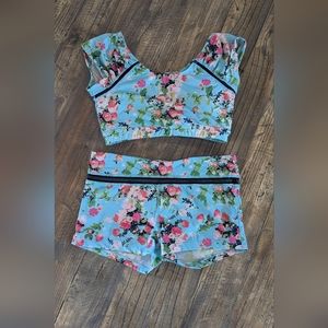 California kisses, child XL, two piece Dancewear
